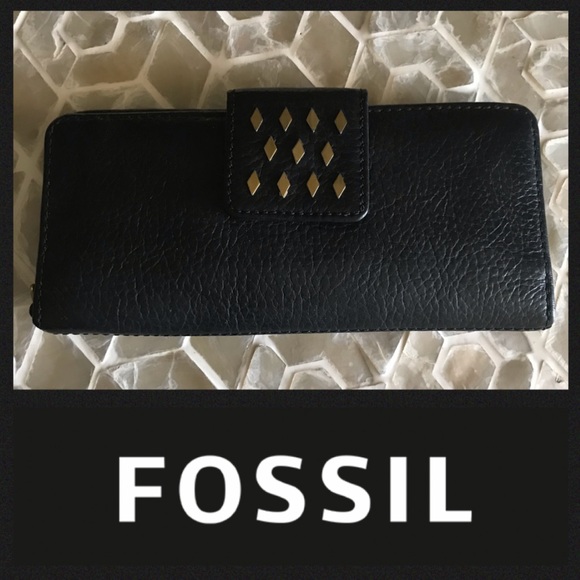 Fossil Bags Fossil Issue No 954 Pebbled Leather Wallet Poshmark